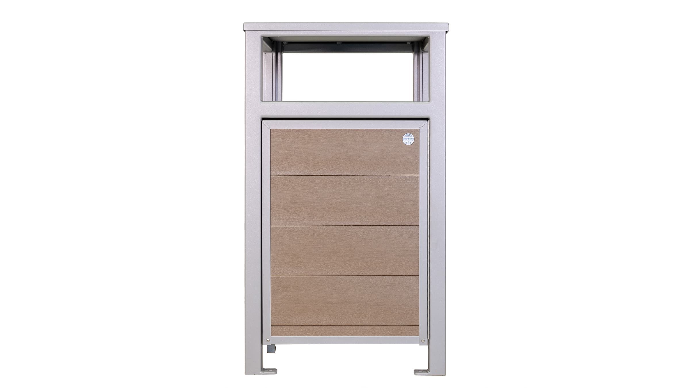 Urban Form Easy Access Waste Receptacle - Wishbone Site